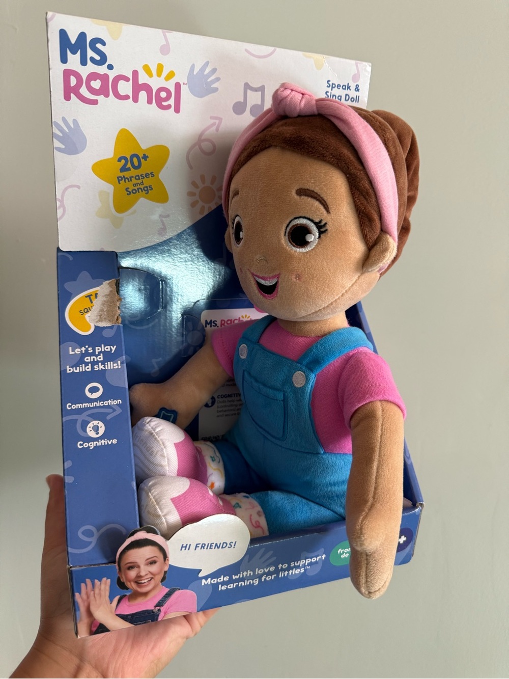 Ms. Rachel Speak And Sing Doll